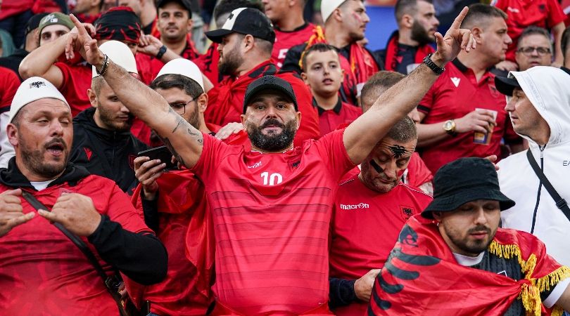 Albania Fans Taunt Italy With Spaghetti Snapping Before Euro 2024 Qualifier