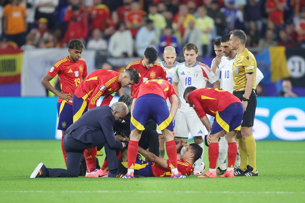 Rodri Receives 'Vinnie Jones'-Style Tackle from Italy at Euro 2024