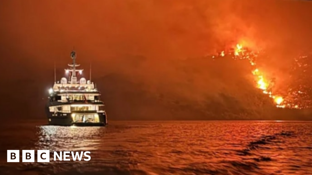 Greece Wildfire: Anger After Yacht Fireworks Spark Blaze