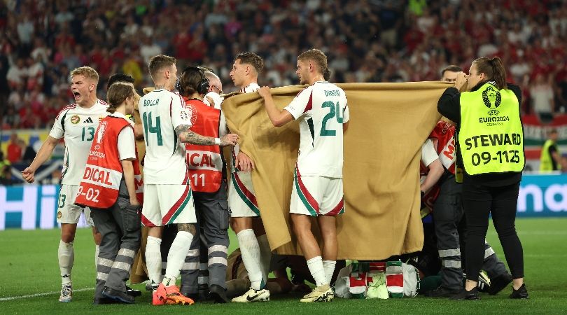 Hungary's Barnabas Varga Stretchered Off After Horrific Collision During Euro 2024 Qualifier