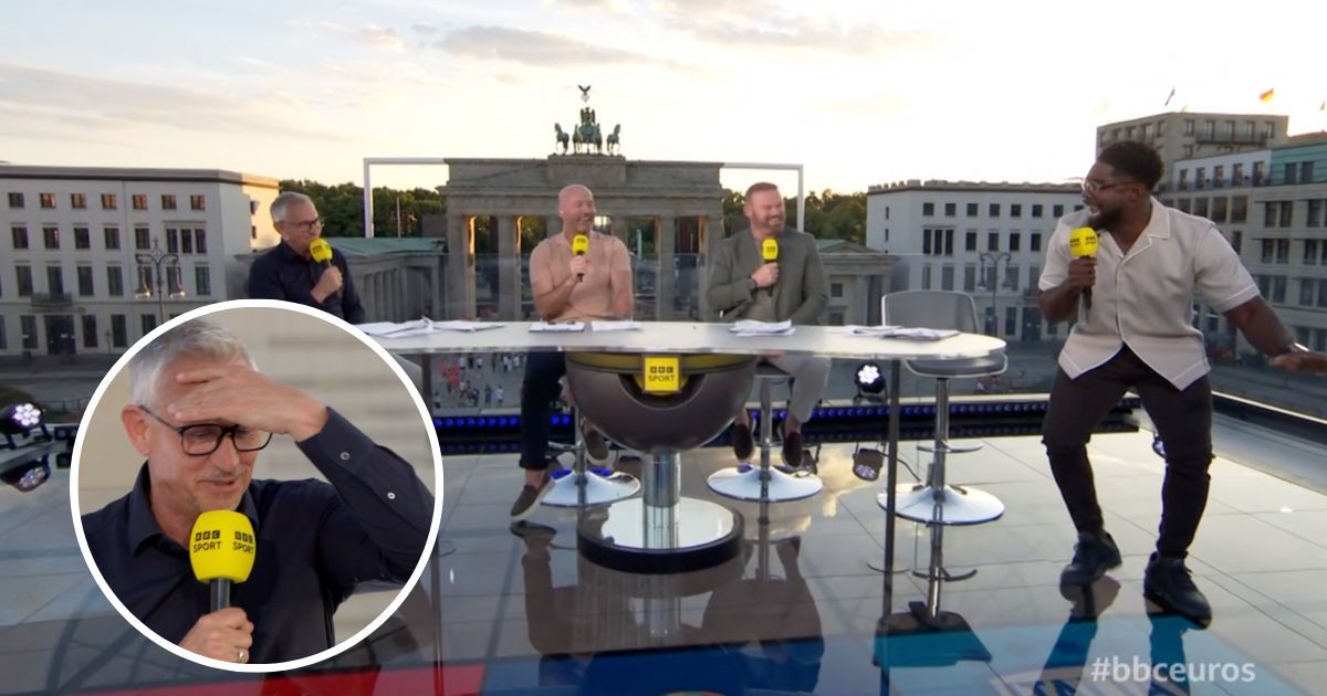 Gary Lineker and Alan Shearer Crack Up Over Micah Richards' On-Air Blooper