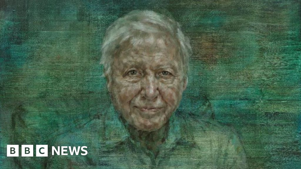 Sir David Attenborough: New portrait by Jonathan Yeo unveiled